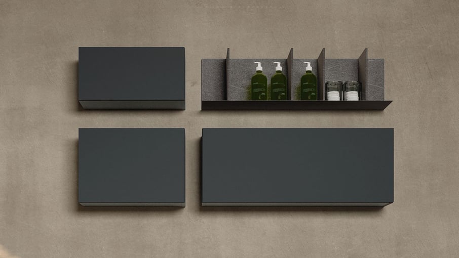 Urban Horizontal Luxury Bathroom Storage Units Hastings Bath Collection